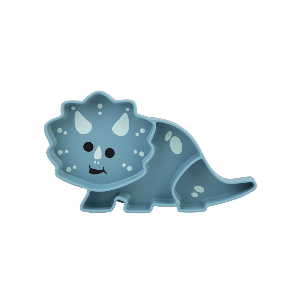 LUX Divided Silicone Suction Plate - Dinosaur