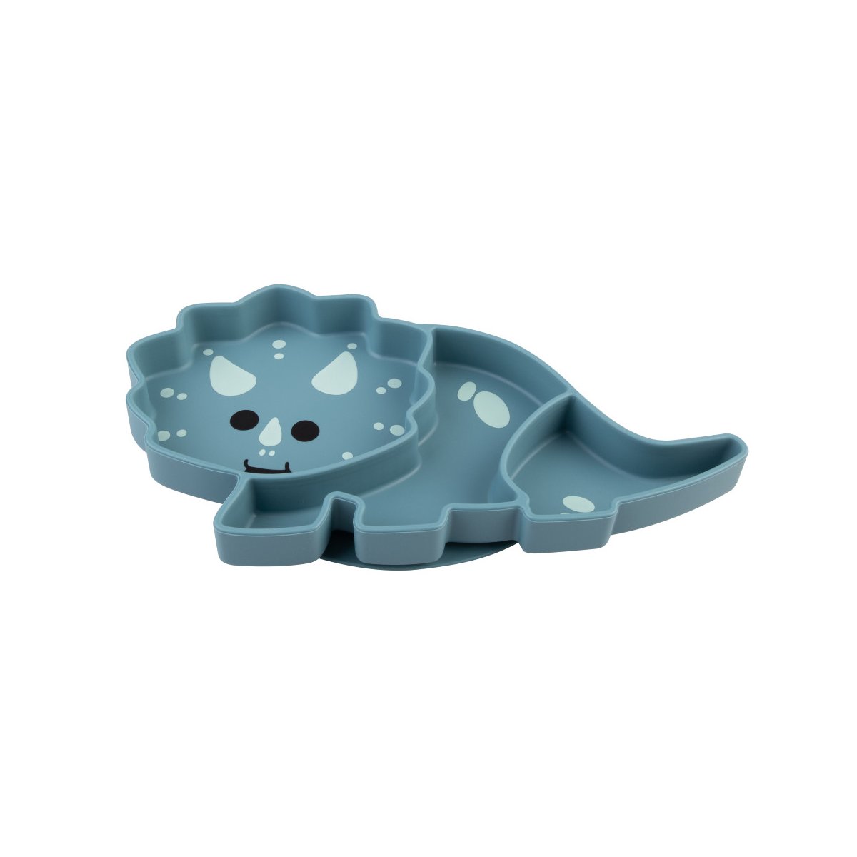 LUX Divided Silicone Suction Plate - Dinosaur
