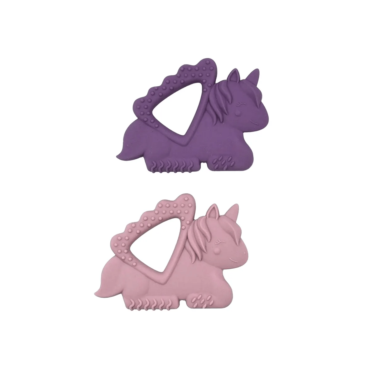 LUX Silicone Teether Unicorn 2 Pack