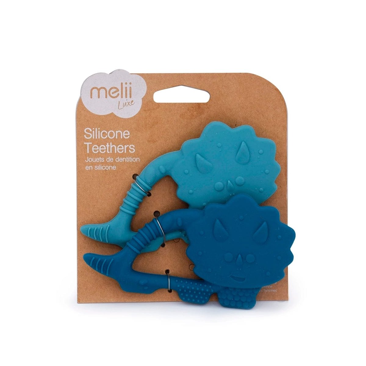 LUX Silicone Teether Dino 2 Pack