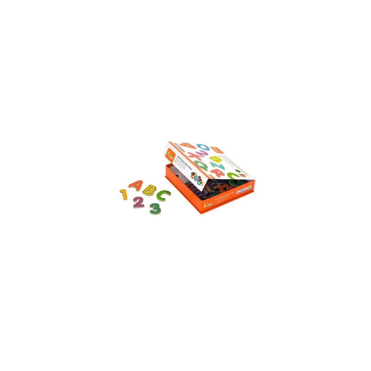 Magnetic Letters & Numbers - 77 Pieces