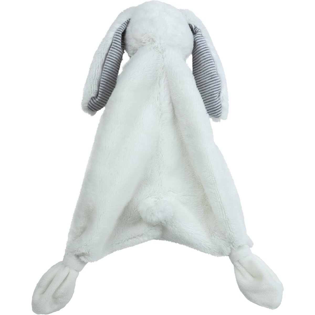 Silky Bunny Lovey - White - 13 inch