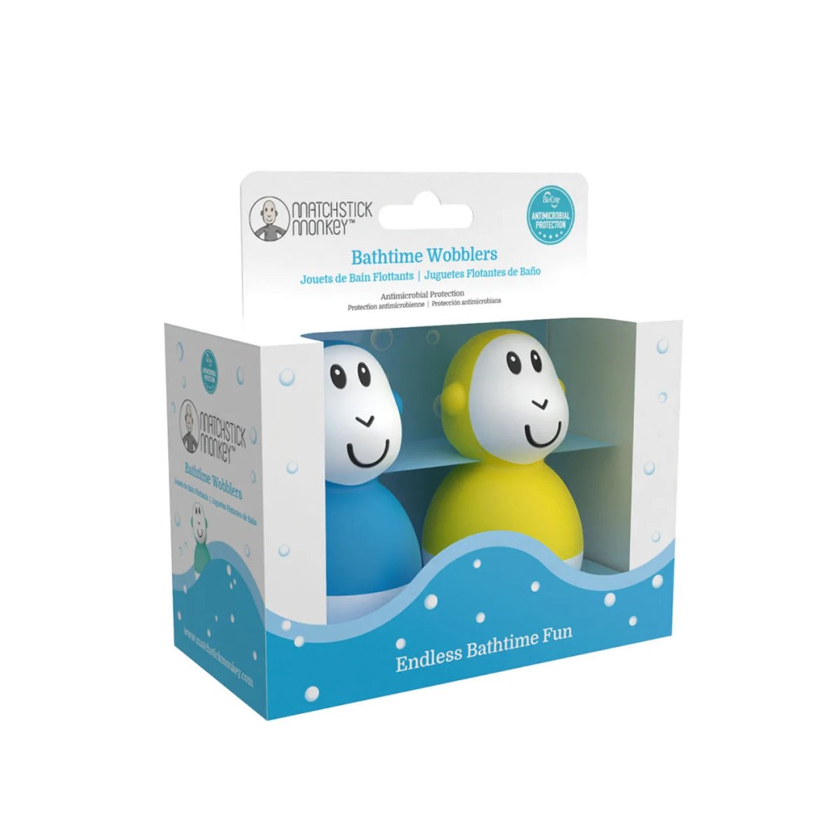 Bathtime Wobblers - Blue & Yellow