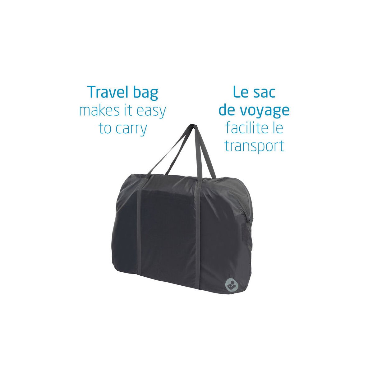 Iora Bedside Bassinet - Classic Graphite