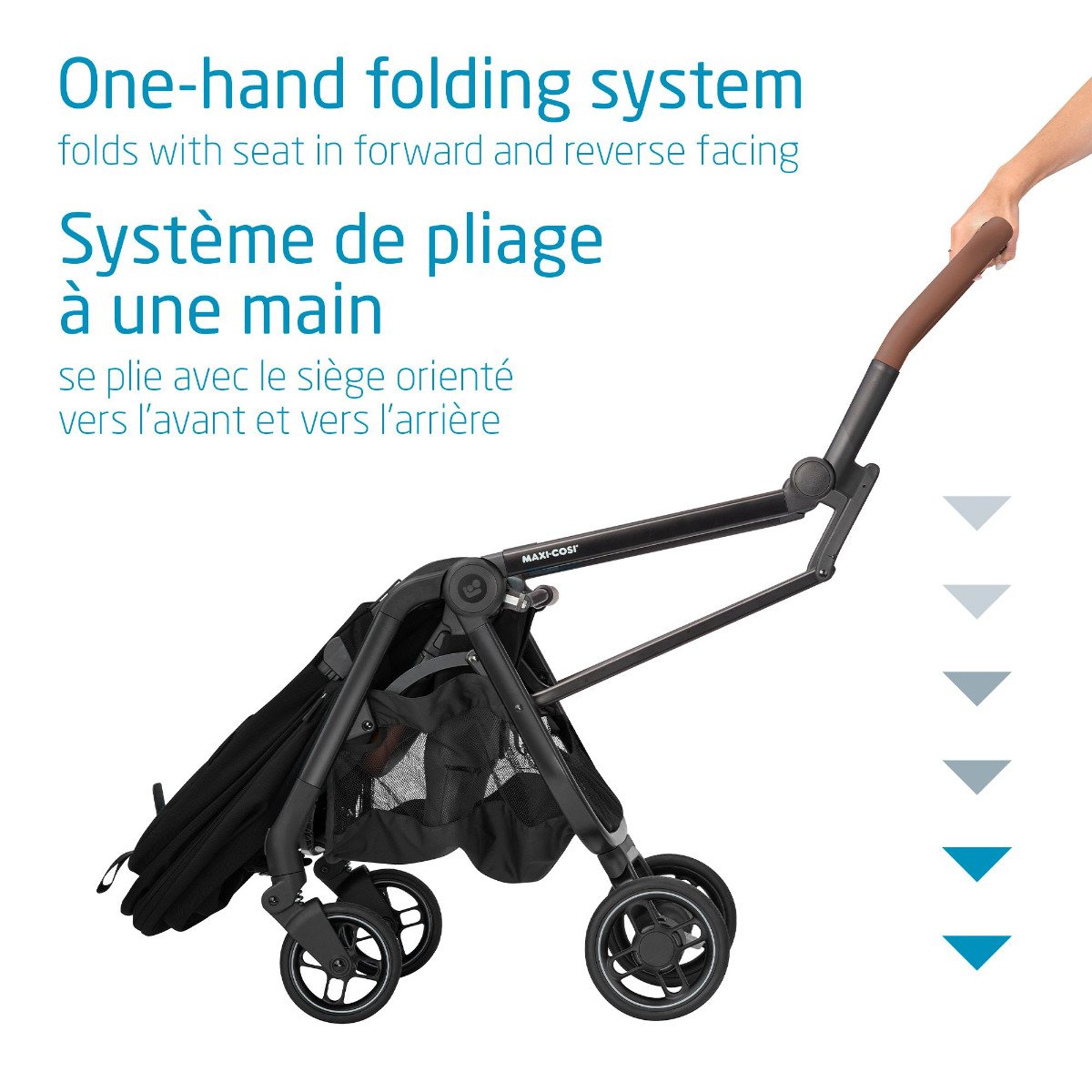 Leona Stroller - Essential Black