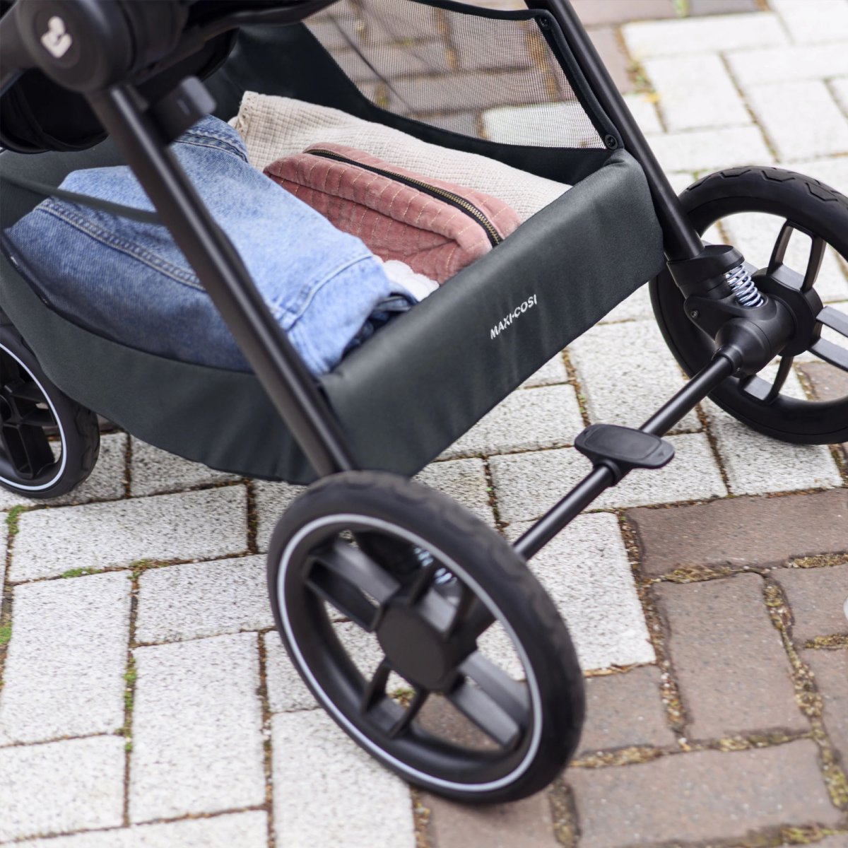Oxford Stroller - Essential Black