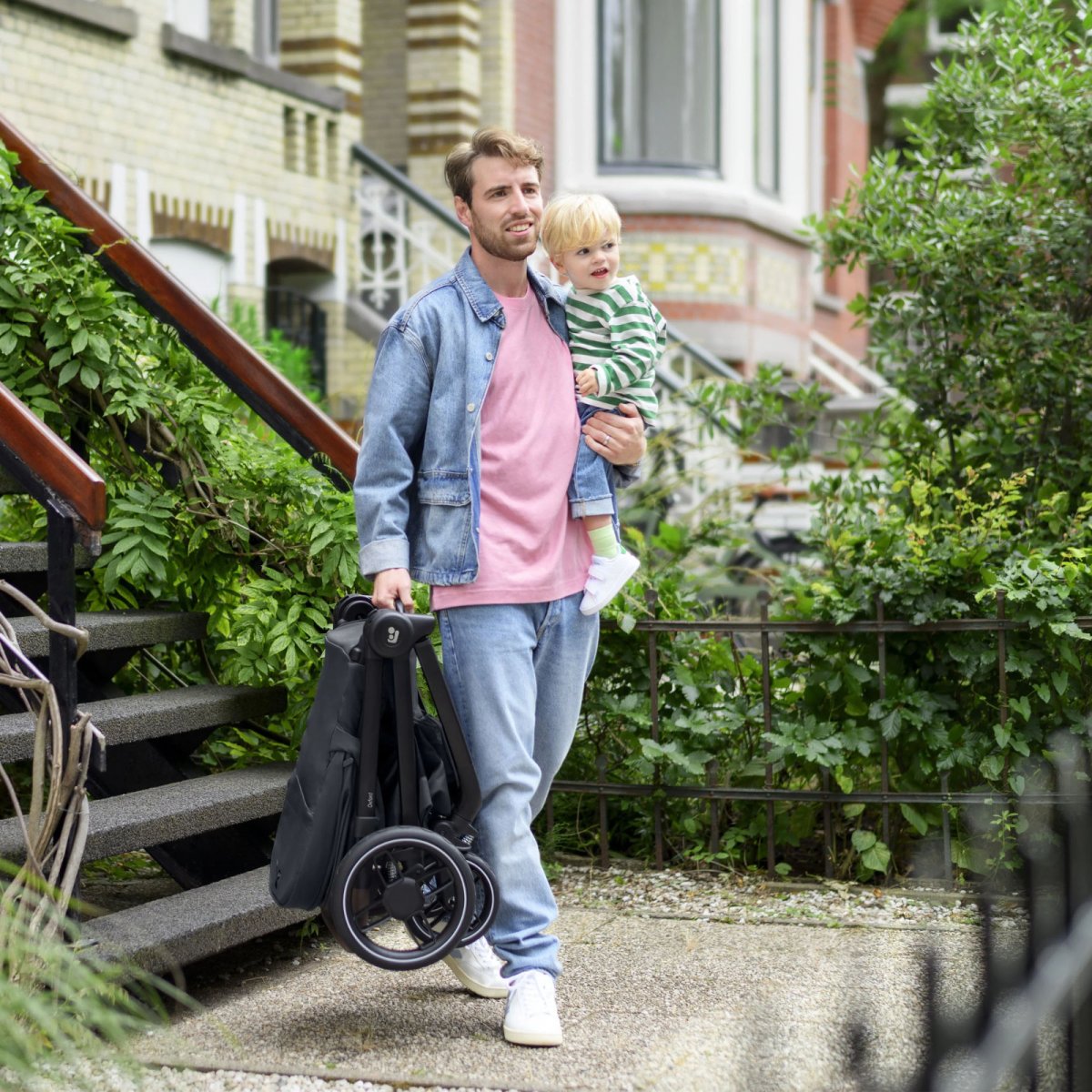 Oxford Stroller - Essential Black