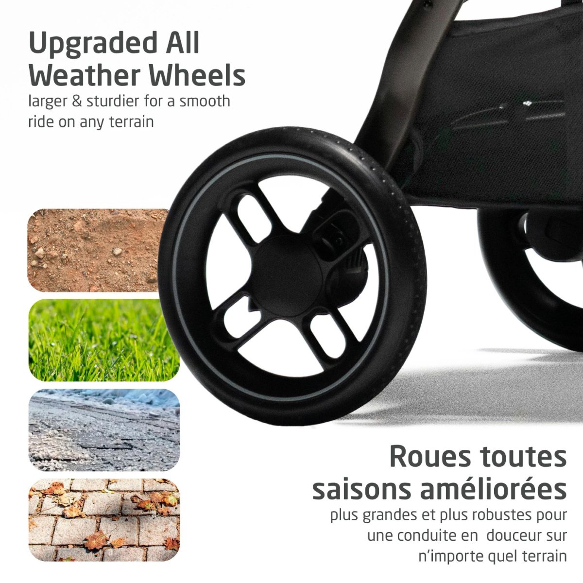 Zelia Luxe 5-in-1 Modular Travel System - New Hope Black