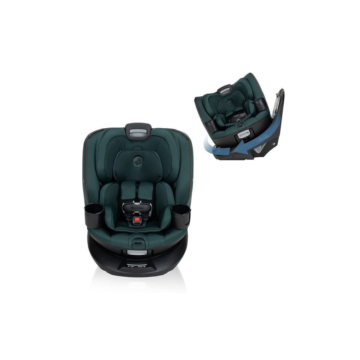 Andi 360° Rotating All-in-One Convertible Car Seat Authentic Green