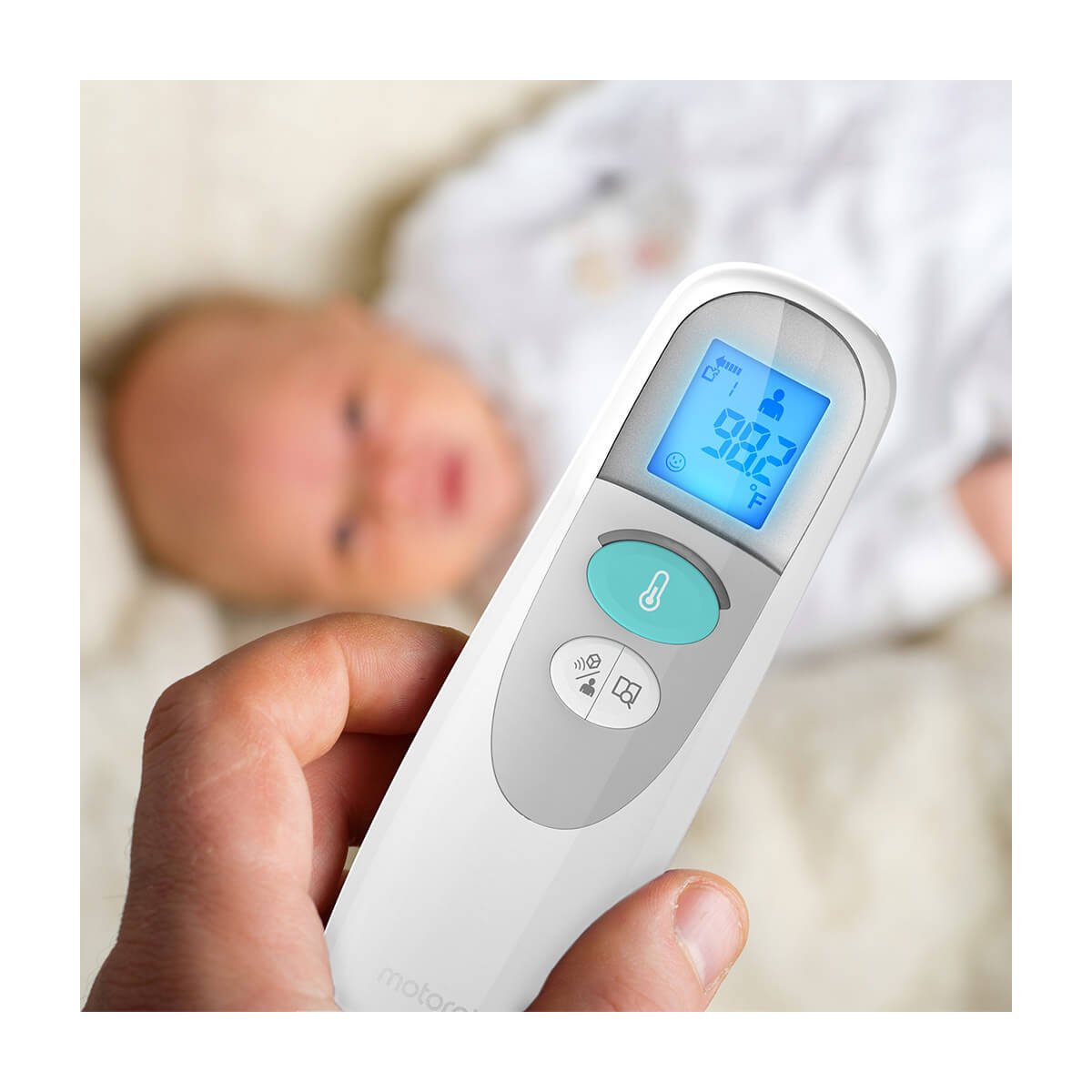 Care+ 3 In 1 Smart Non - Contact Baby Thermometer