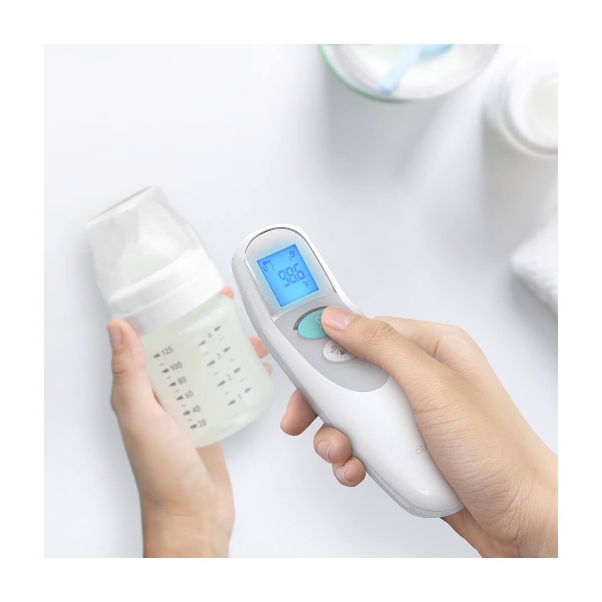 Care+ 3 In 1 Smart Non - Contact Baby Thermometer