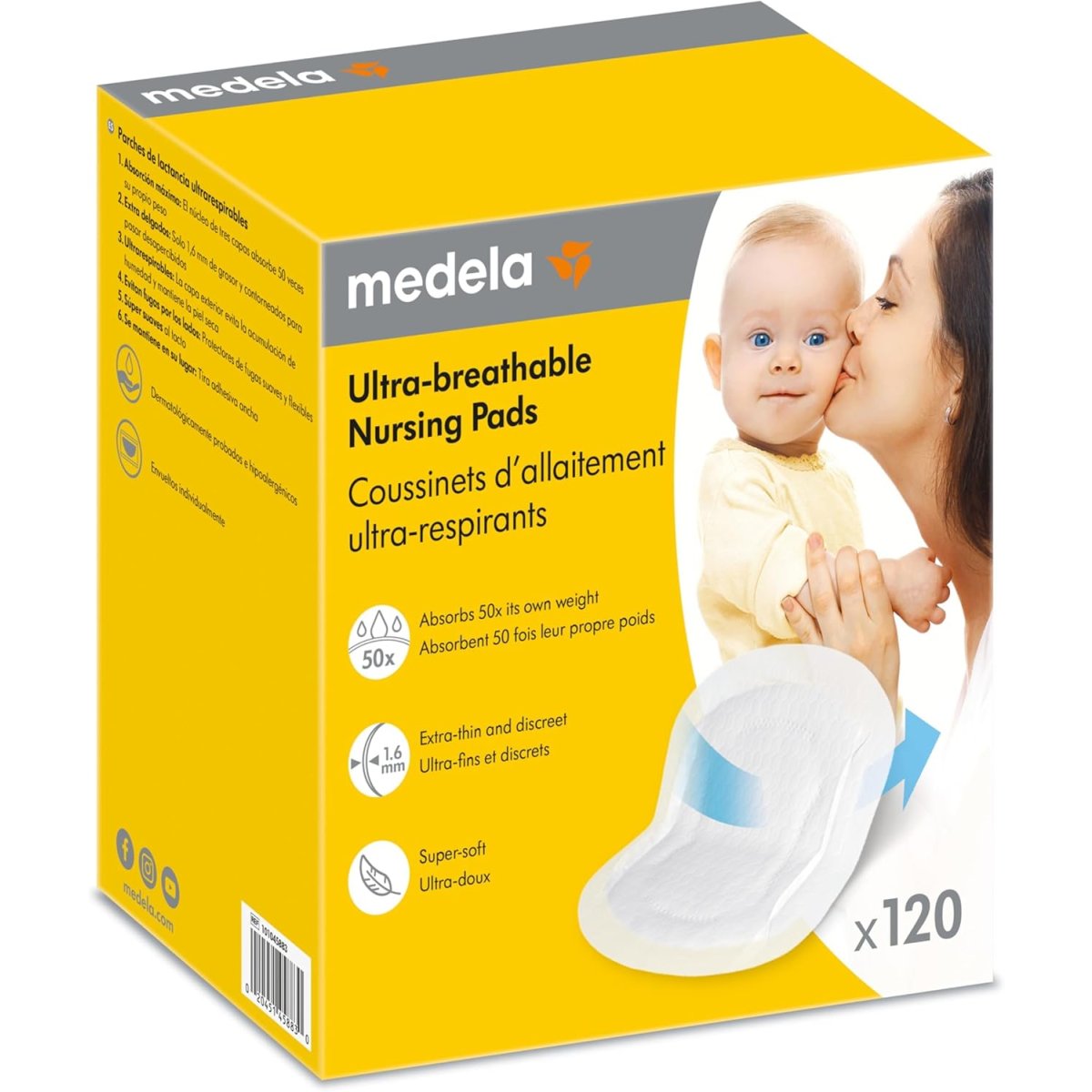 Breathable Pad 120 Count