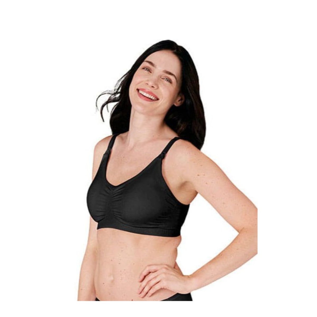 3 in 1 Nursing and Pumping Bra - Black