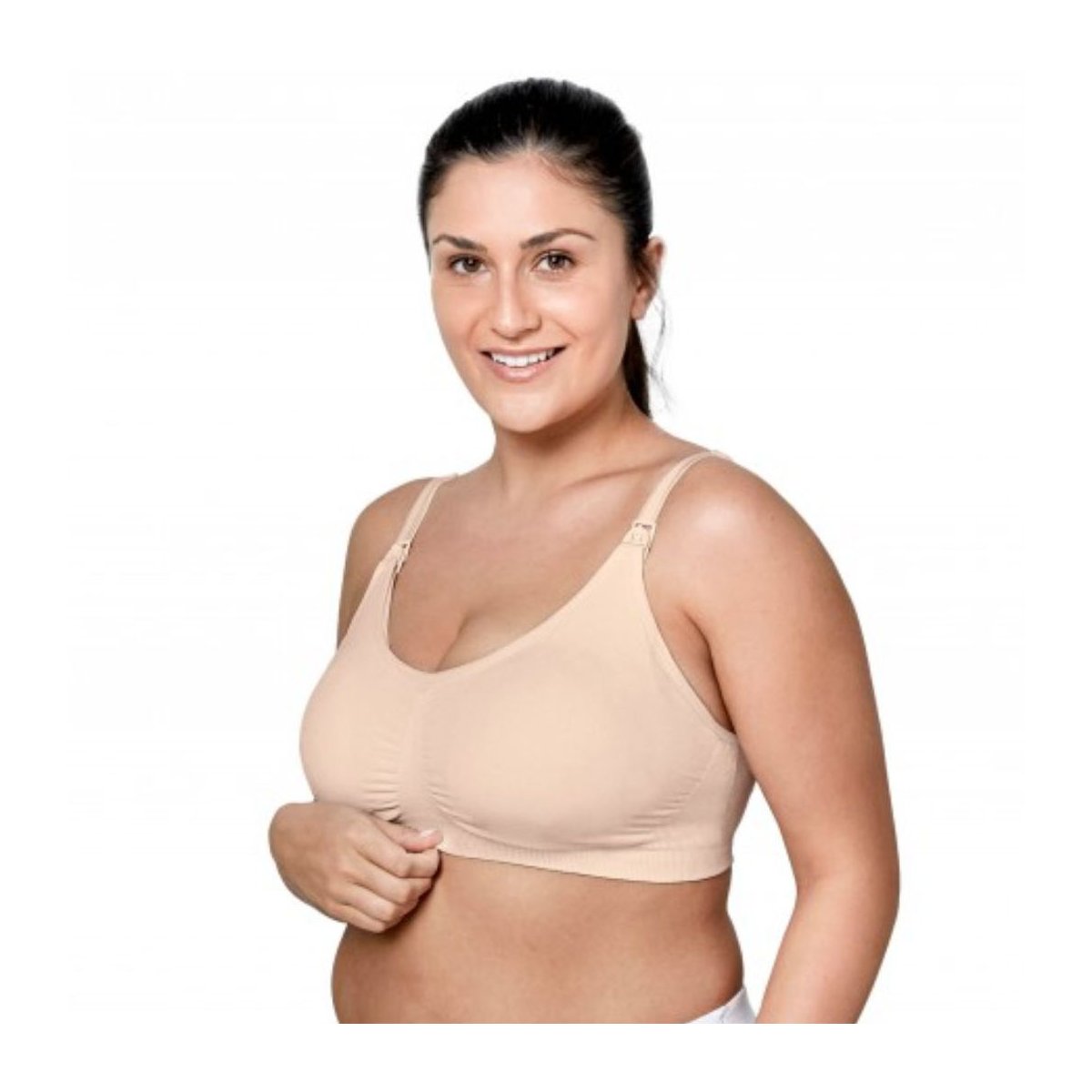 3 in 1 Nursing and Pumping Bra - Chai