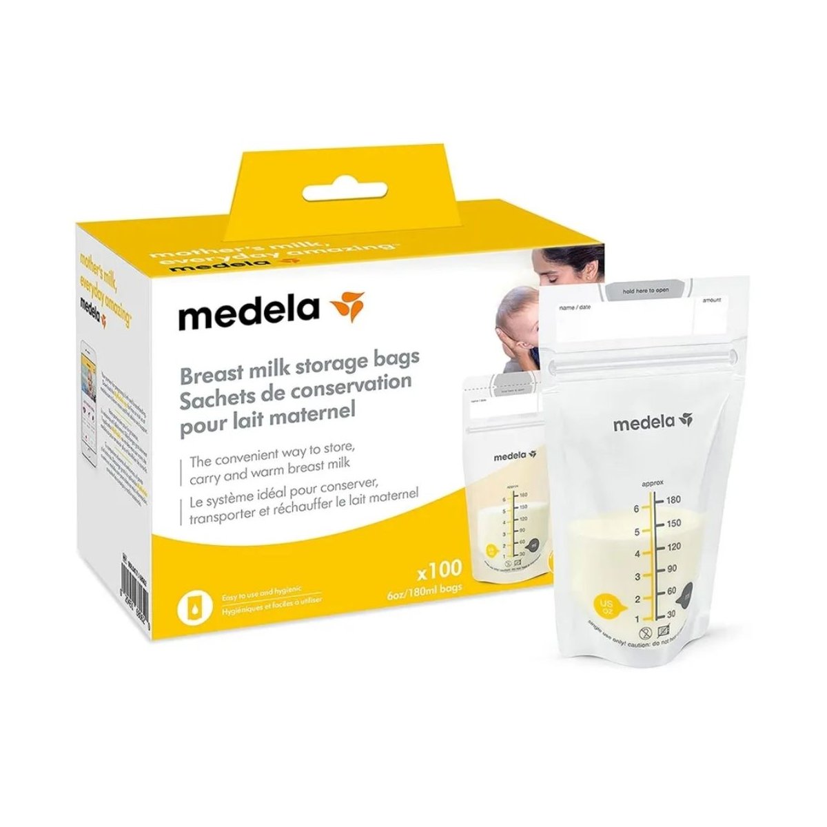 Breast Milk Storage Bag - 100 Count