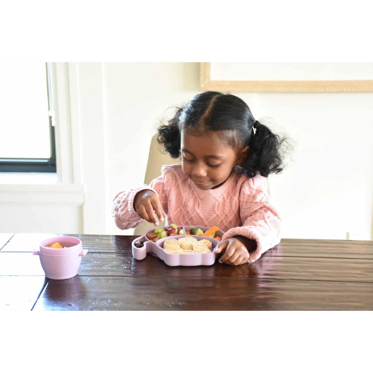 Silicone Divided Plate - Cat