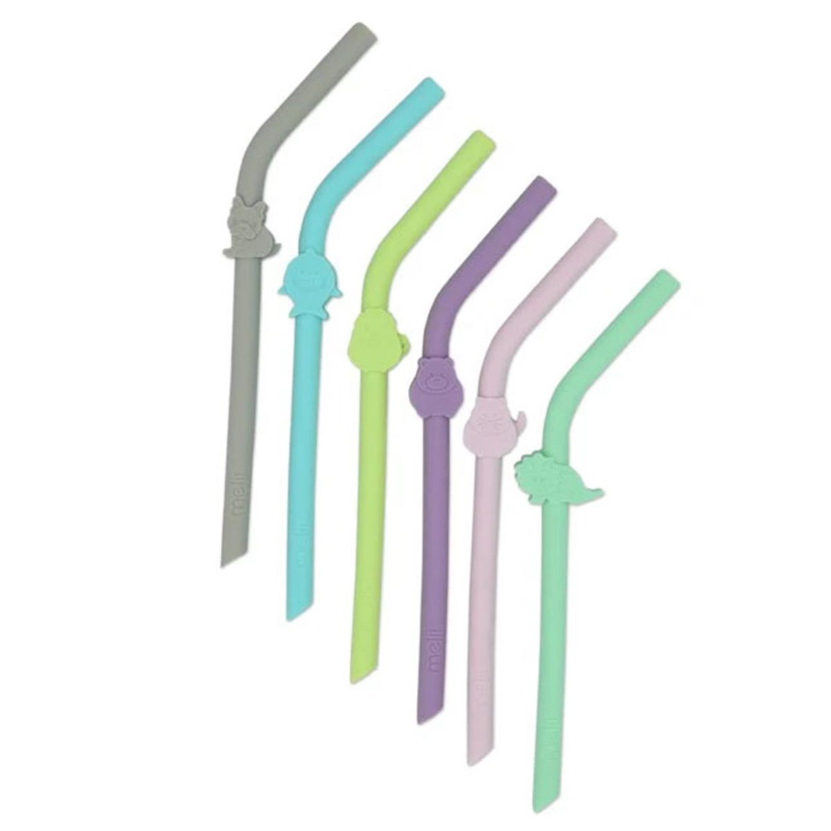 Silicone Straws 6 Piece