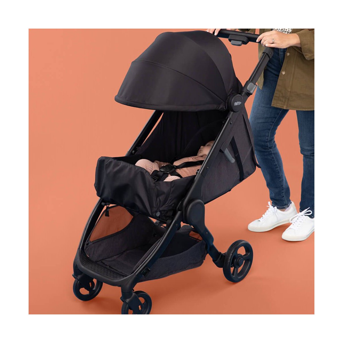 Metro+ Compact City Stroller - Slate Grey