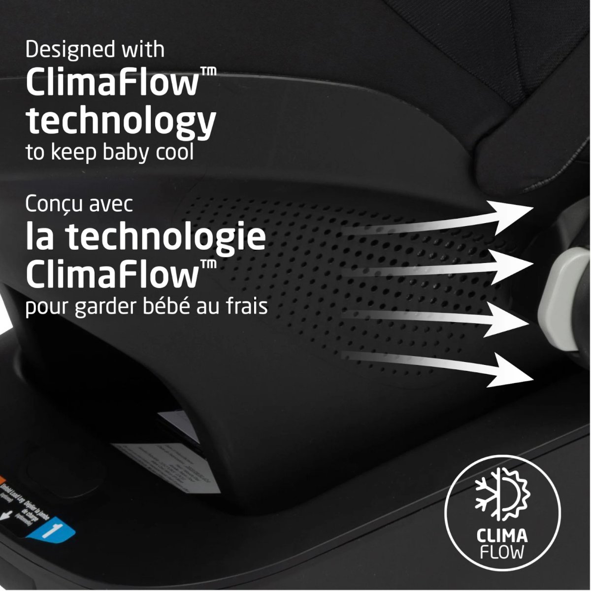 Mico Luxe+ Infant Car Seat Twillic Black