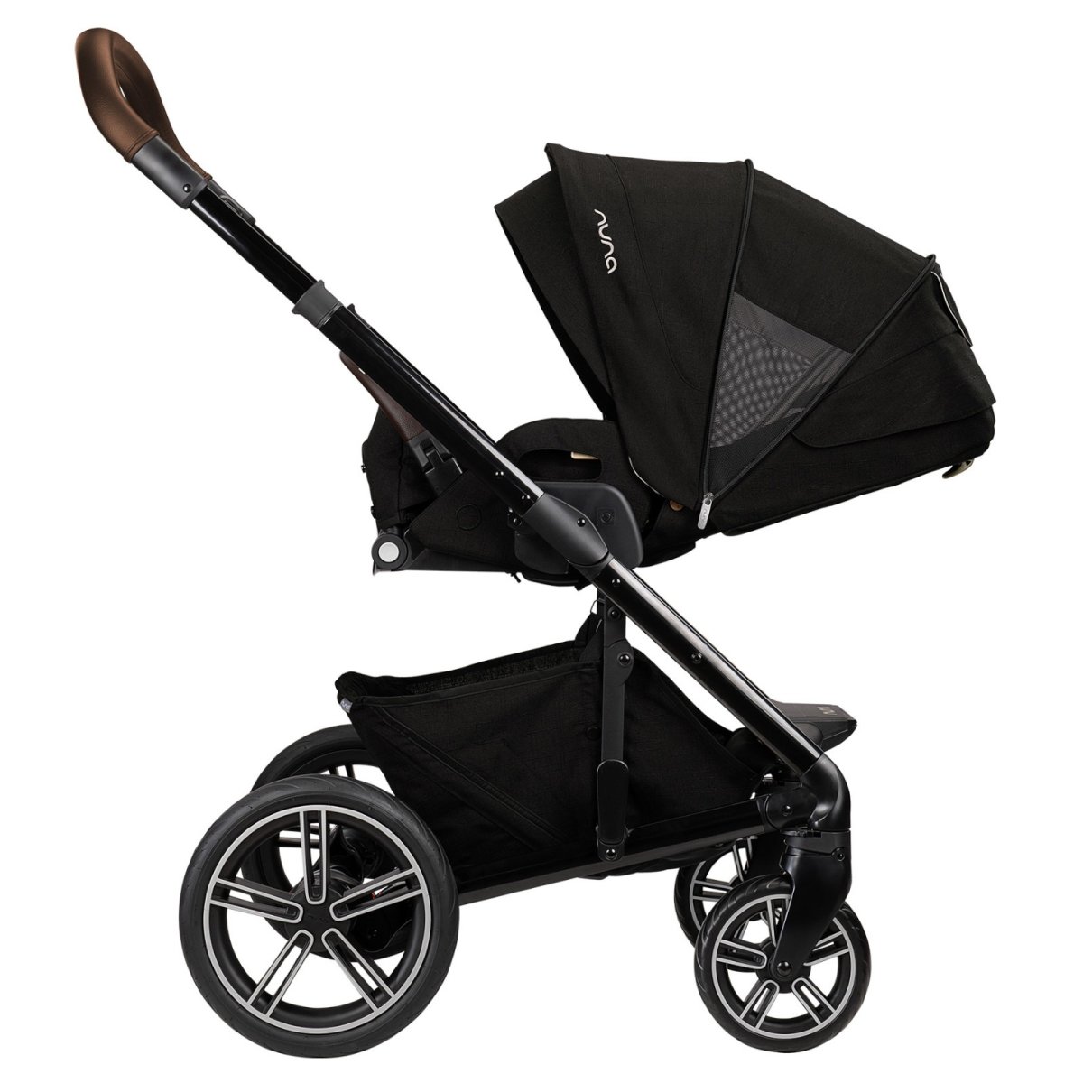 MIXX Next Stroller with Ring Adapter - Caviar