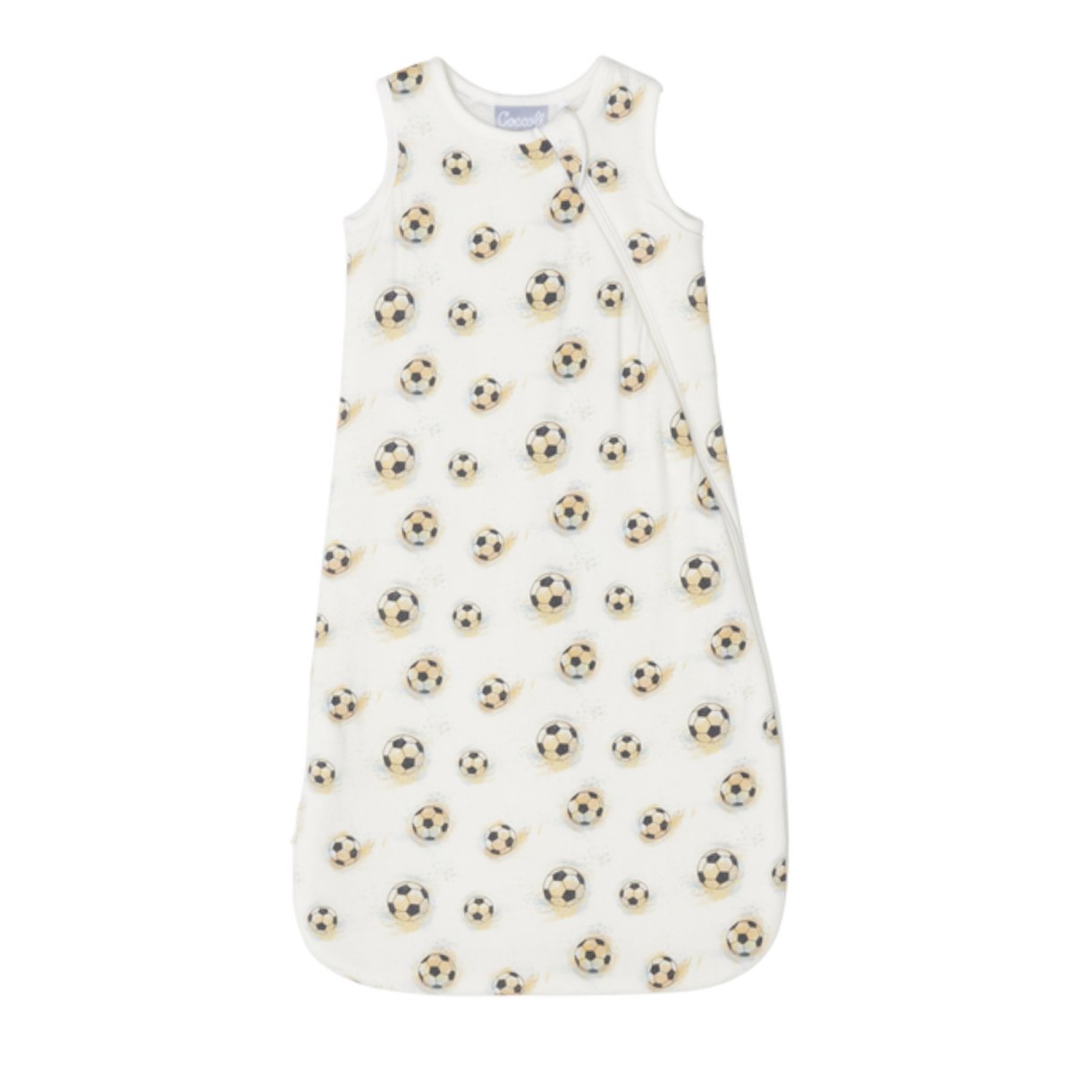 Modal 0.5 Togs Sleepsack - Soccer Balls on Cream