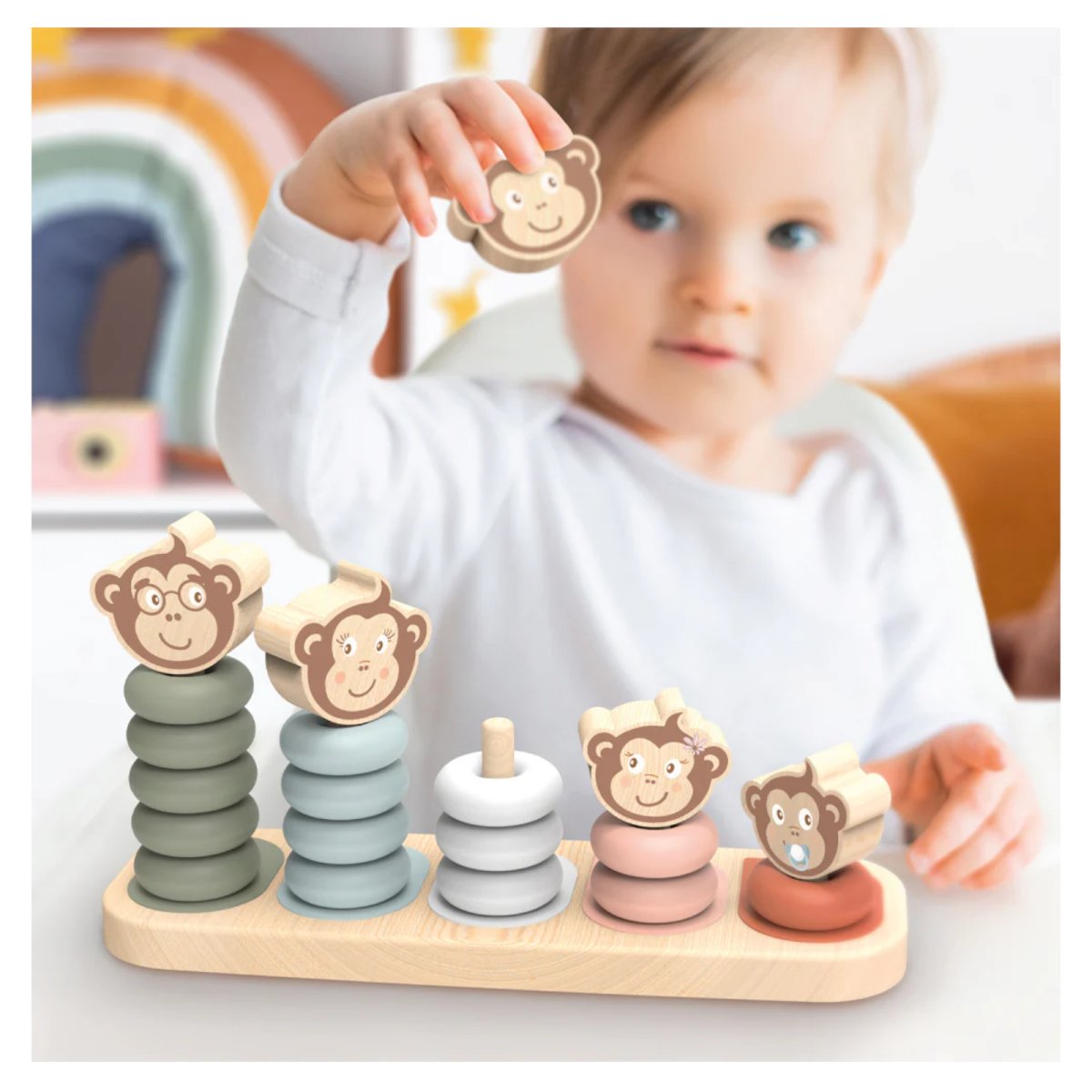 Monkey Family Stacker