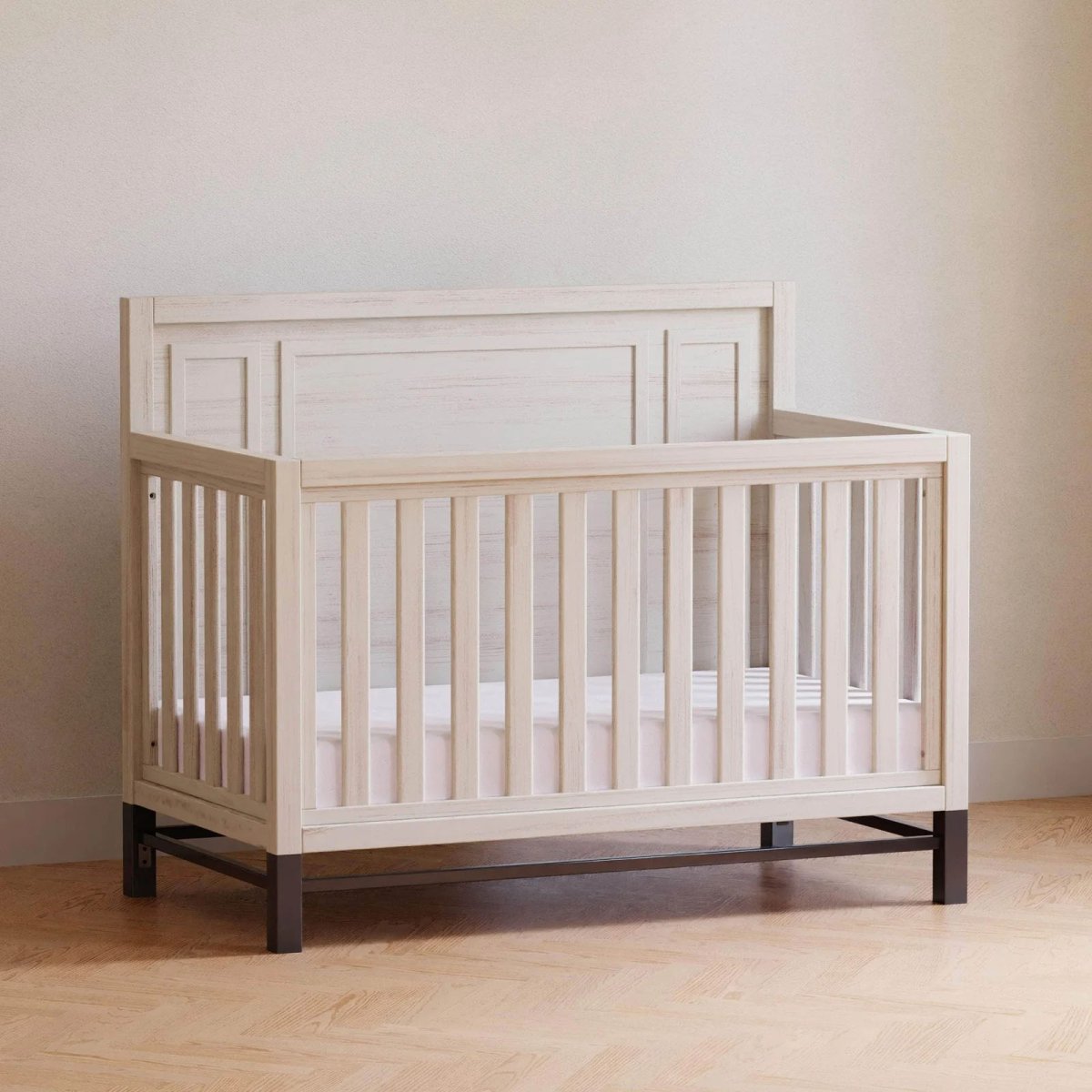 Newbern 4-in-1 Convertible Crib - White Driftwood