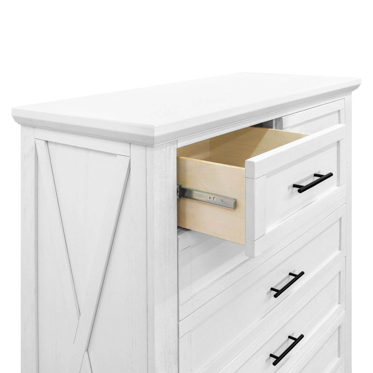 Emory Farmhouse 6 Drawer Chest - Linen White