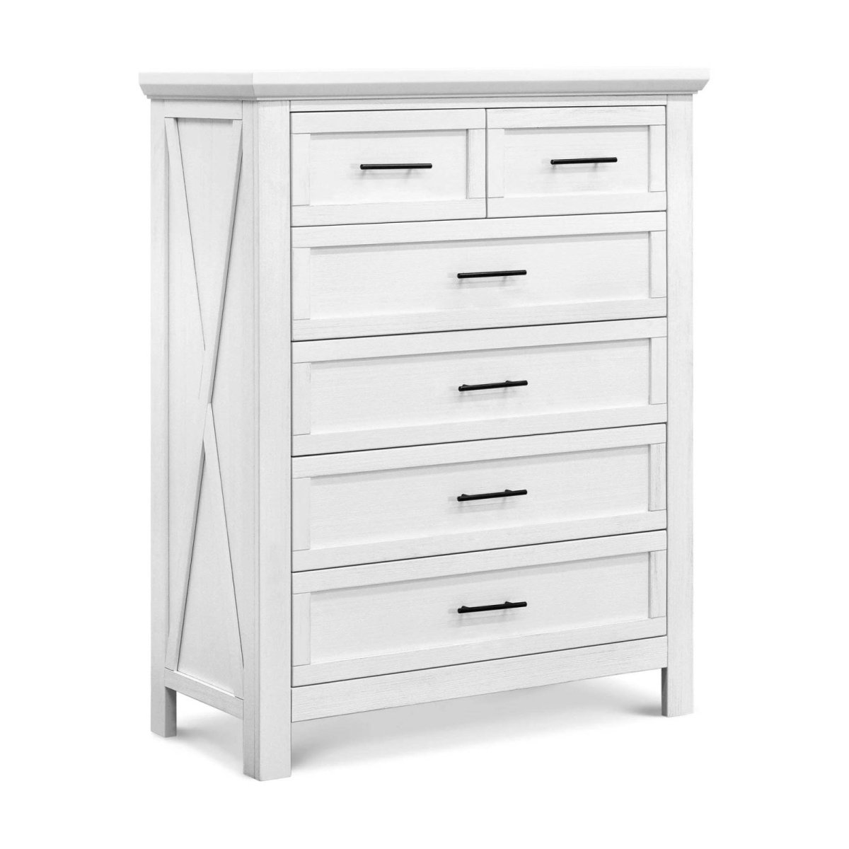 Emory Farmhouse 6 Drawer Chest - Linen White