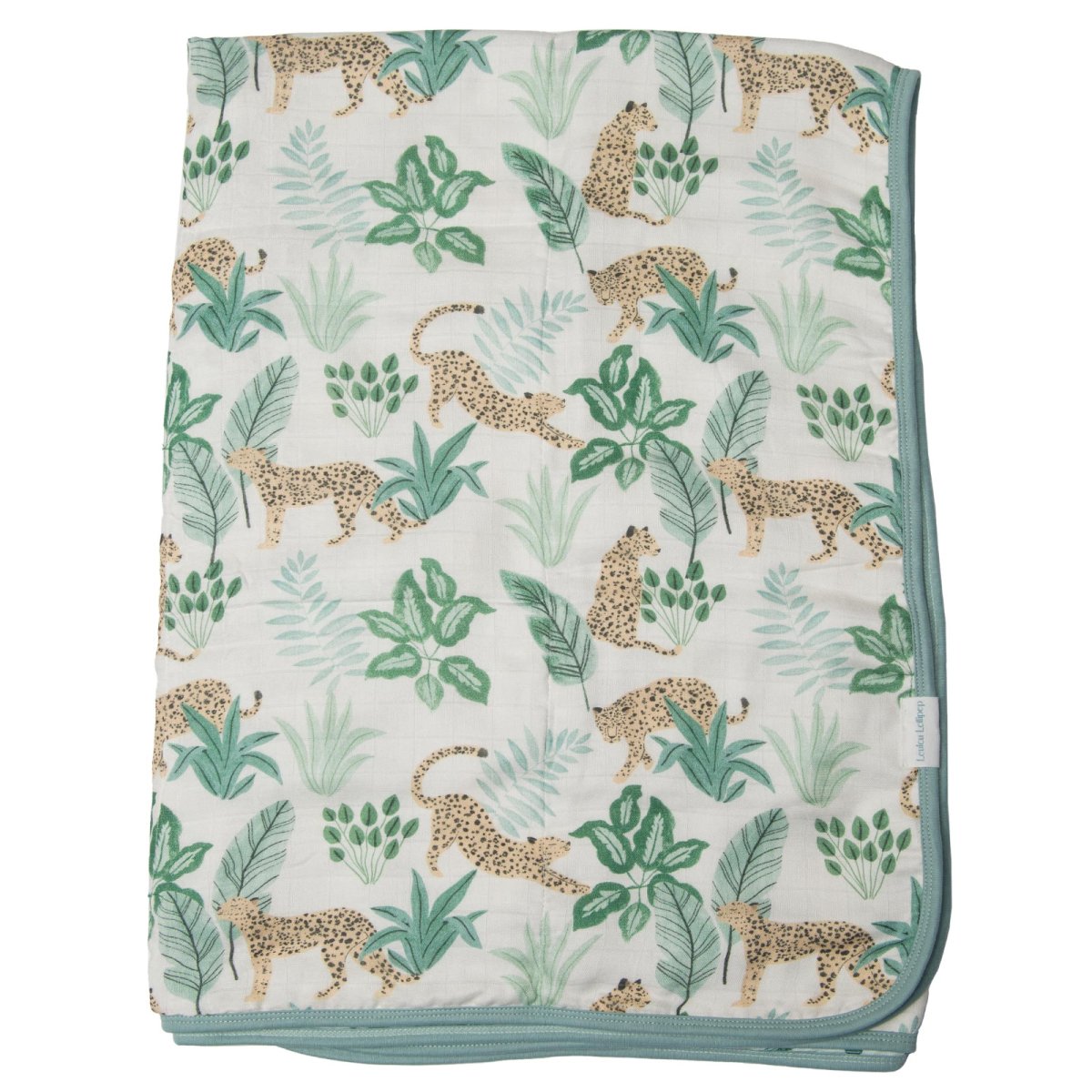 Muslin Quilt Blanket - Tropical Jungle