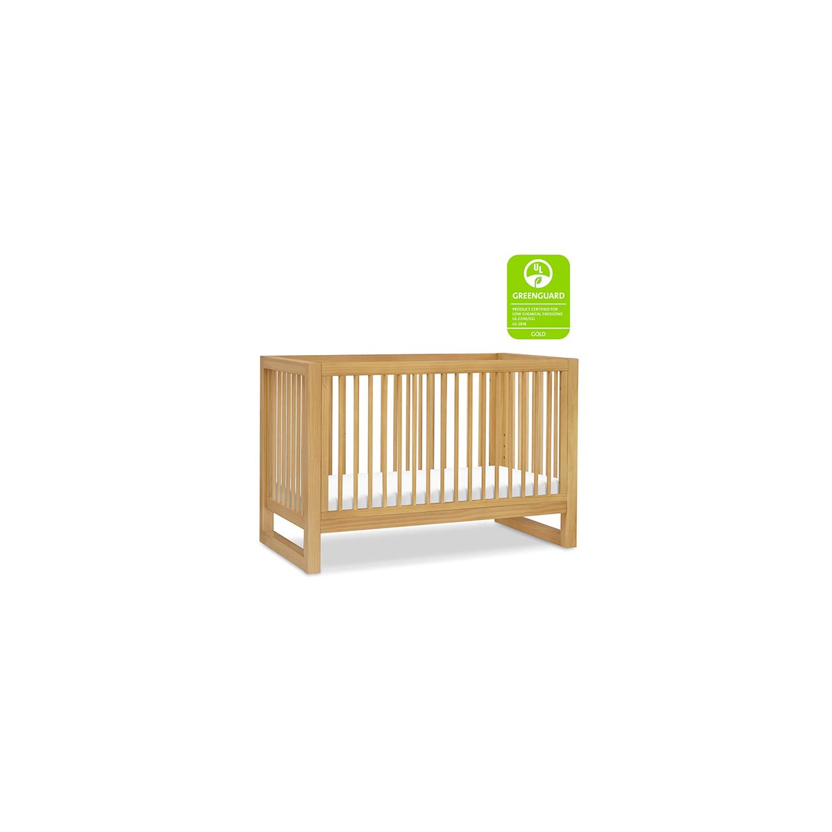 Nantucket 3-in-1 Convertible Crib with Toddler Kit - Honey