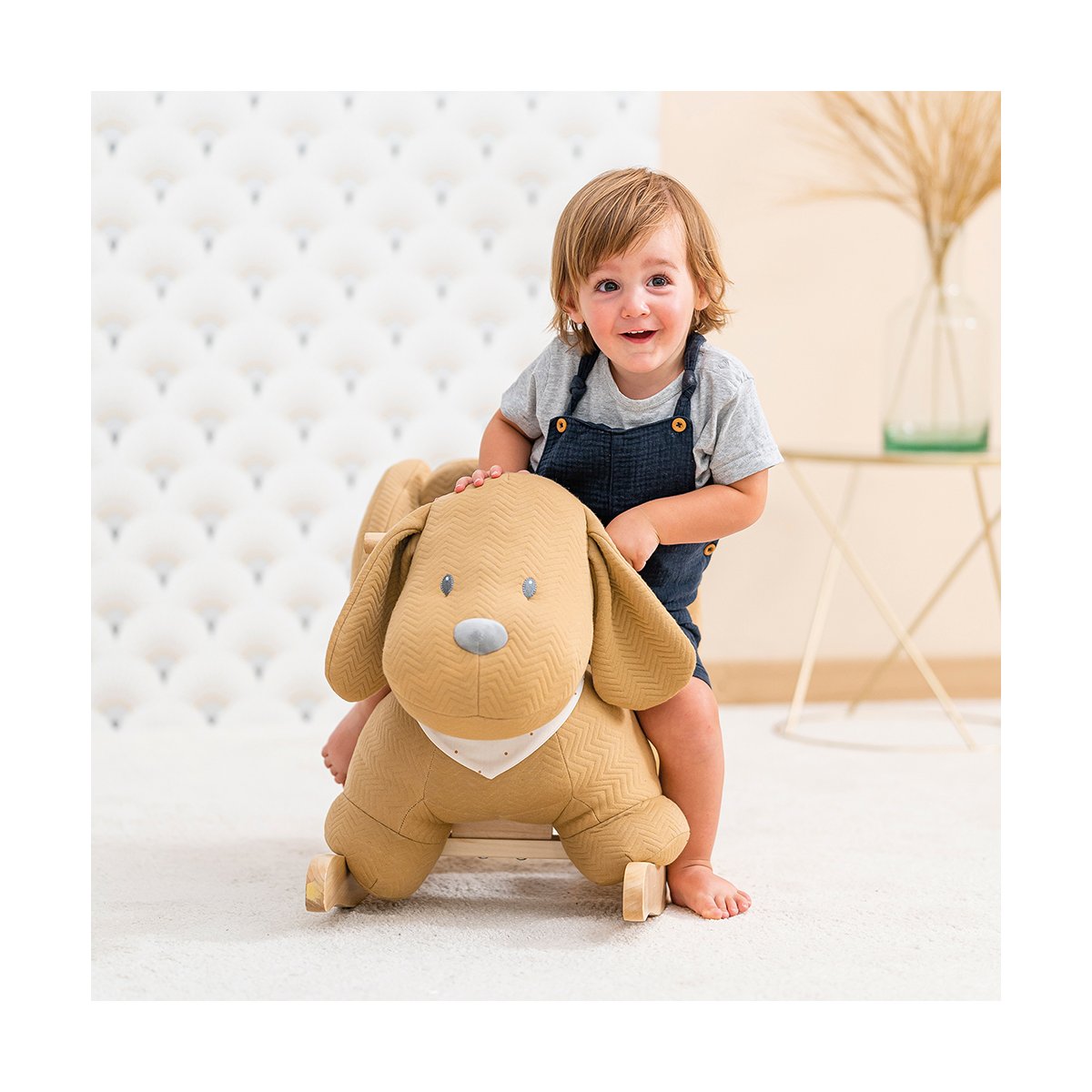 Rocking Dog Charlie - Caramel