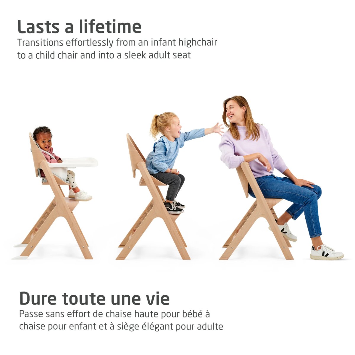 Nesta Complete Highchair - Classic Graphite