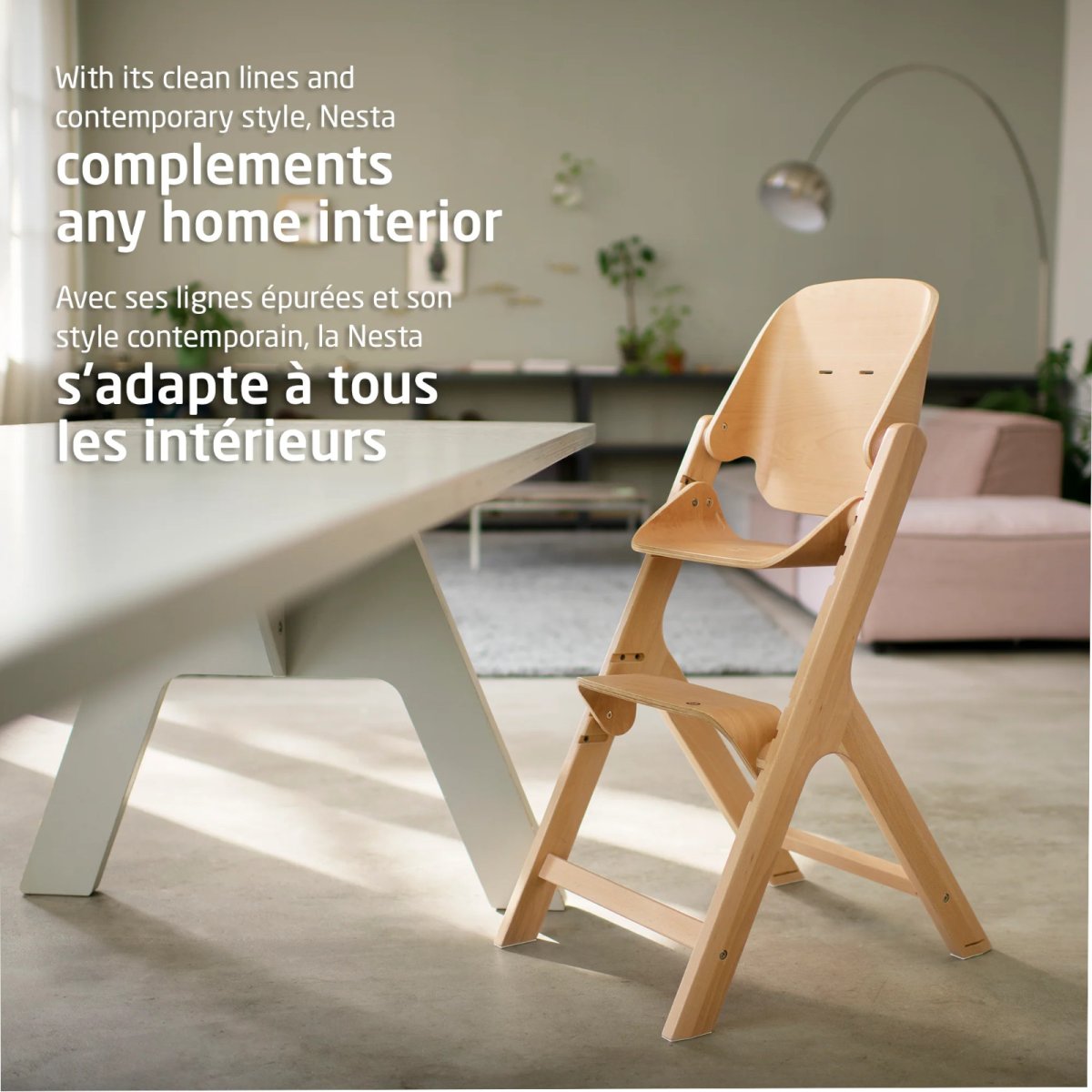 Nesta Complete Highchair - Classic Graphite