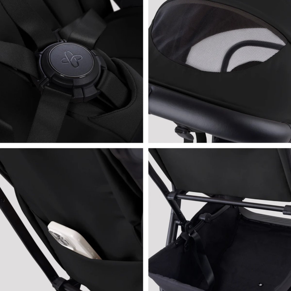 Nia Stroller - Onyx Black