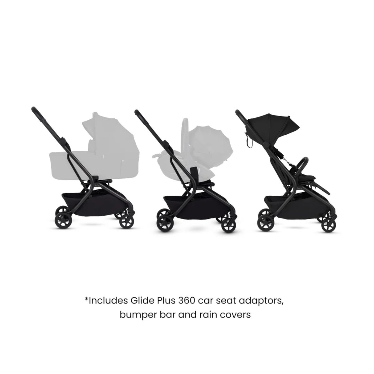 Nia Stroller - Onyx Black