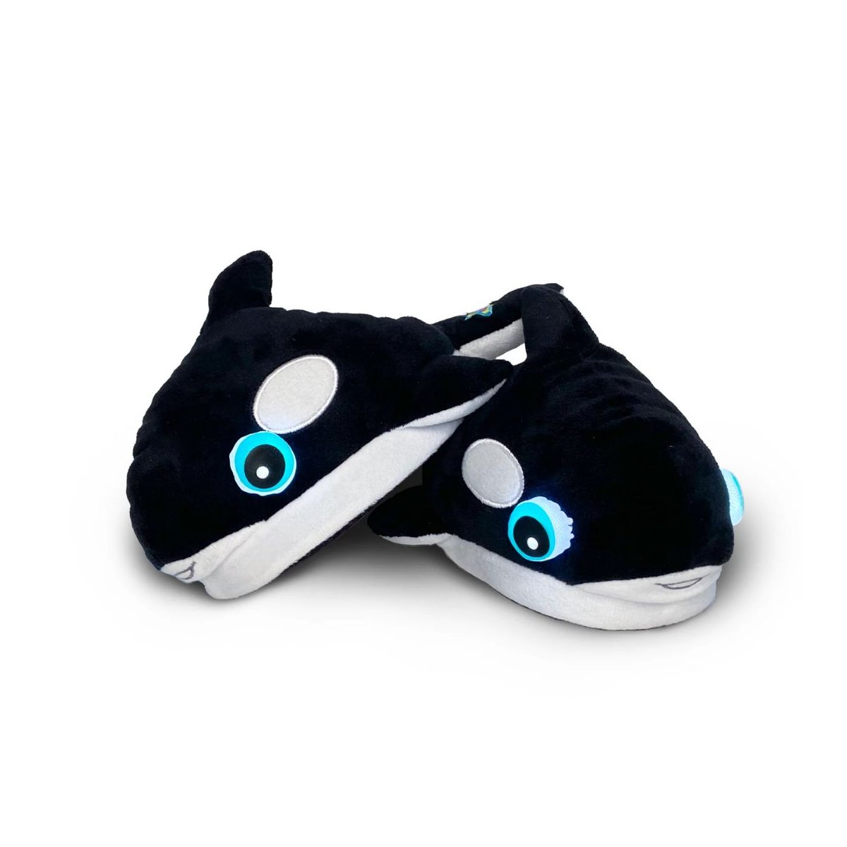 Light-Up Slipper Plush Orca - Ages 3-7 years