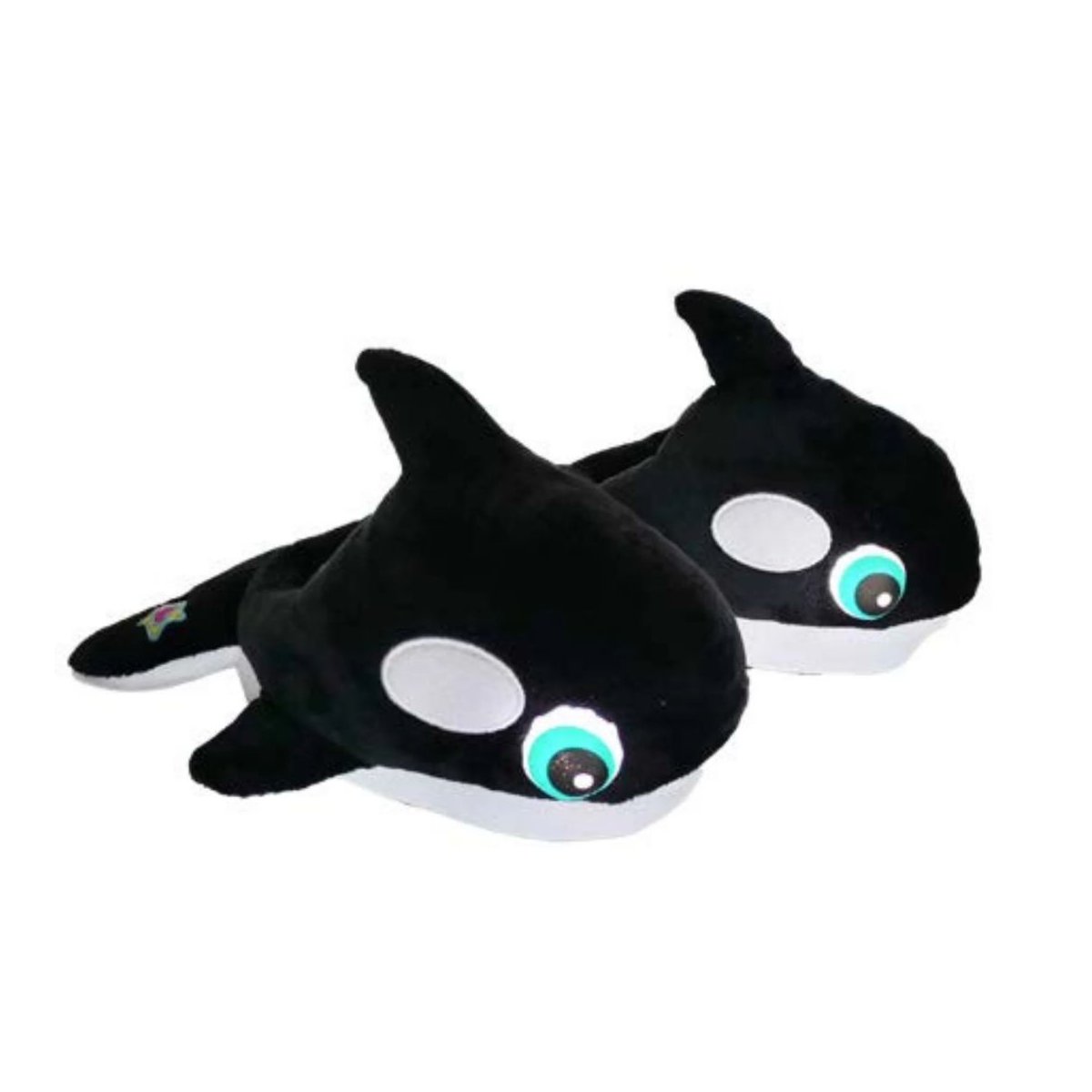 Light-Up Slipper Plush Orca - Ages 3-7 years
