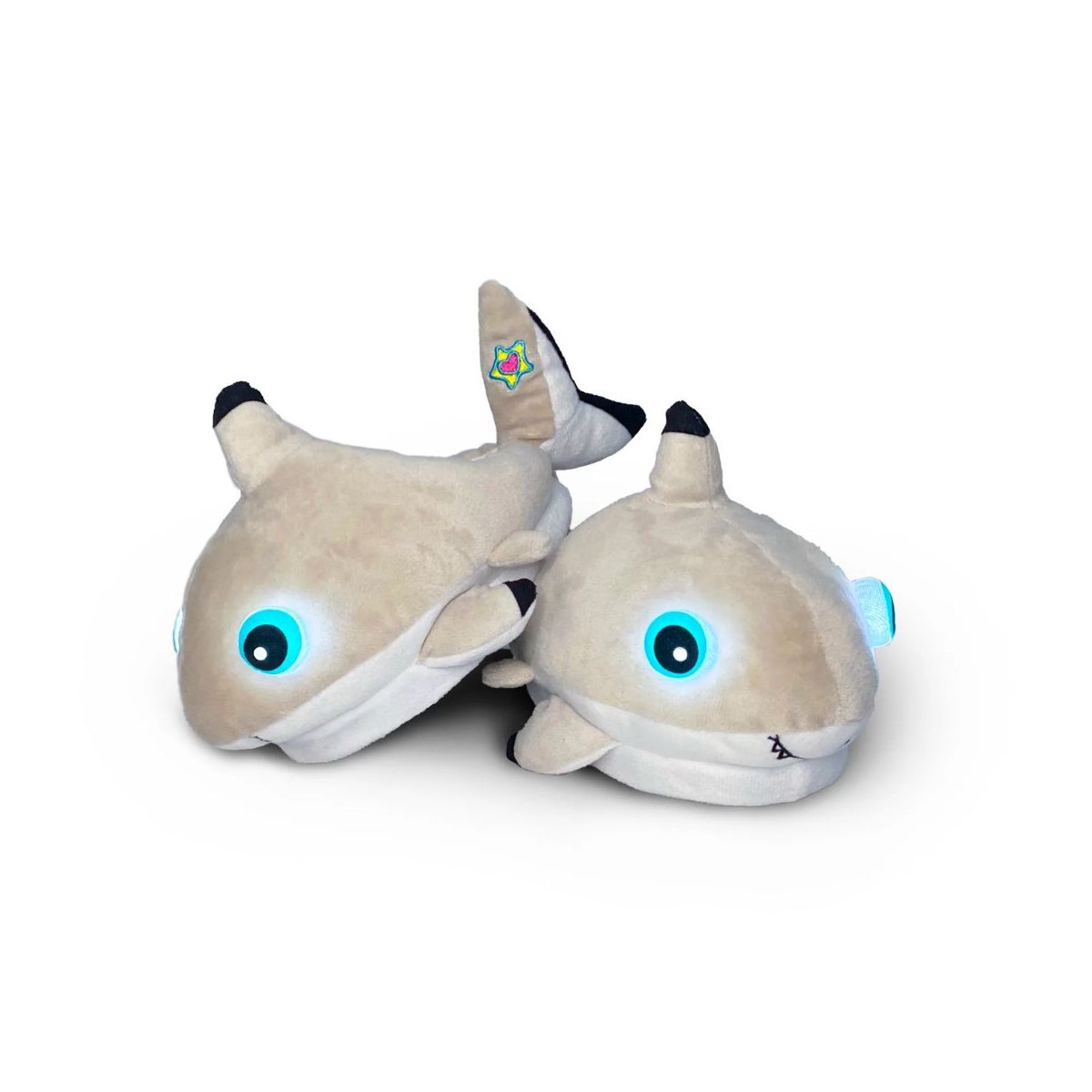 Light-Up Slipper Plush Shark - Ages 3-7 years