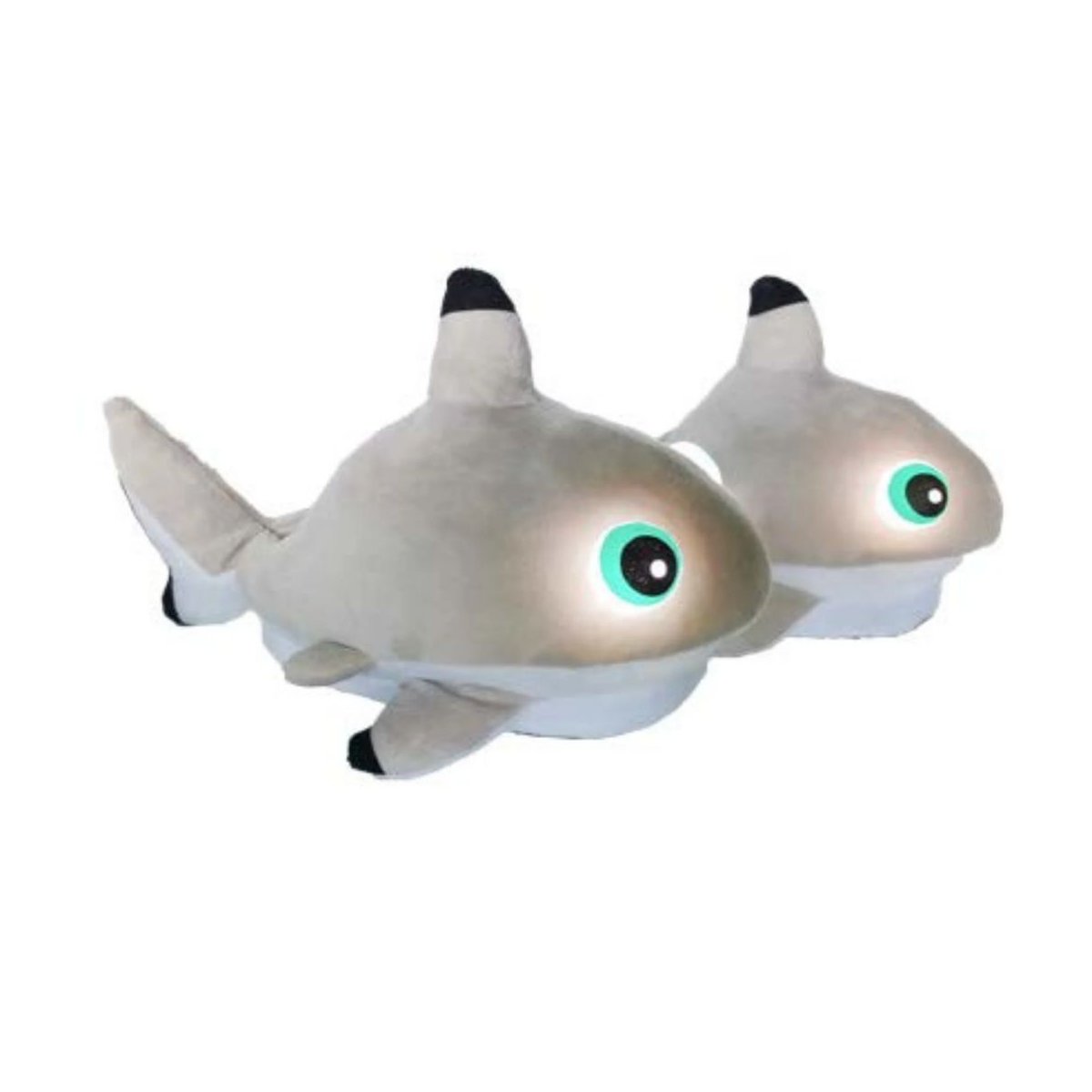Light-Up Slipper Plush Shark - Ages 3-7 years