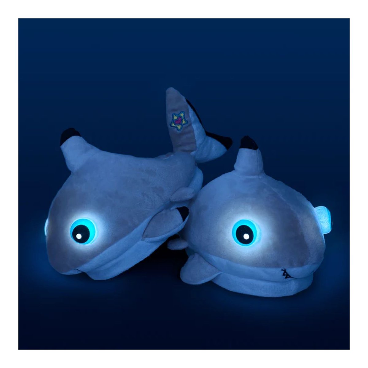Light-Up Slipper Plush Shark - Ages 3-7 years