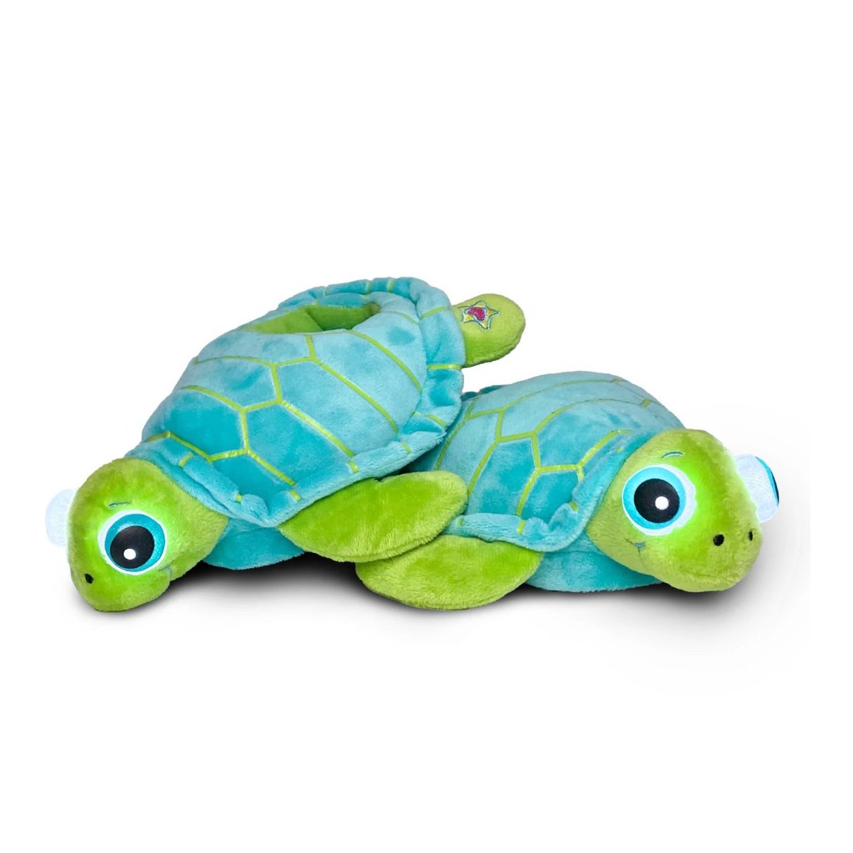 Light-Up Slipper Plush Turtle - Ages 3-7 years