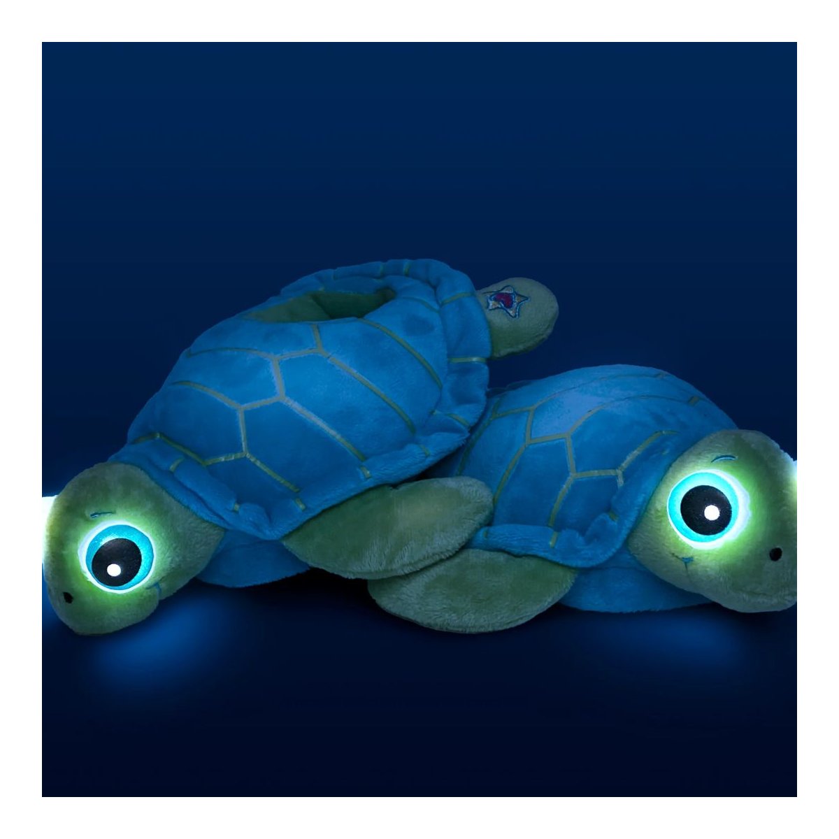 Light-Up Slipper Plush Turtle - Ages 3-7 years
