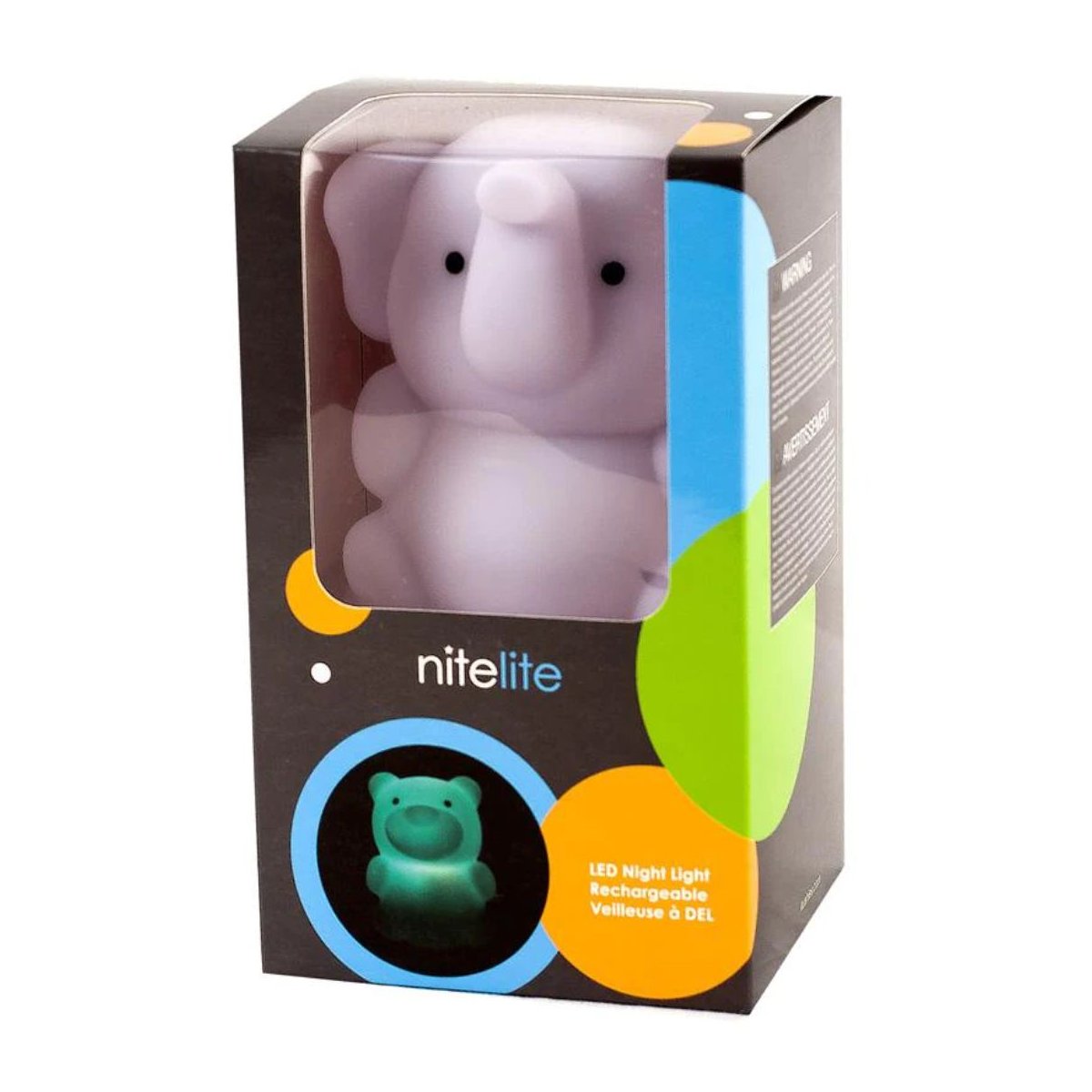 Nite Lite QBow Rechargeable Elephant