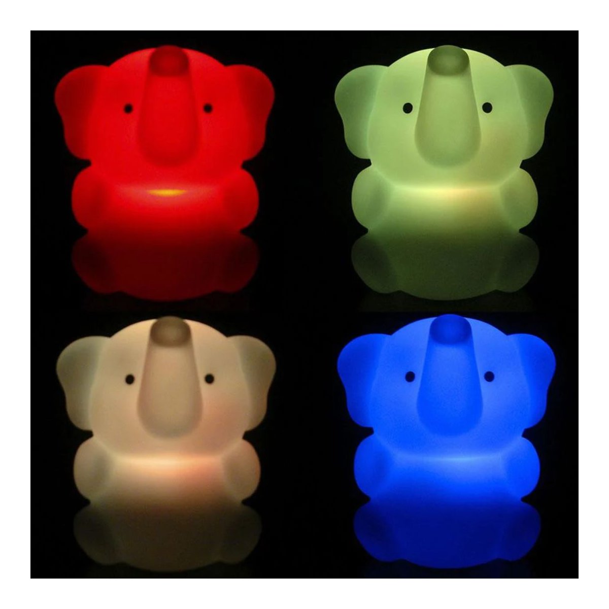 Nite Lite QBow Rechargeable Elephant