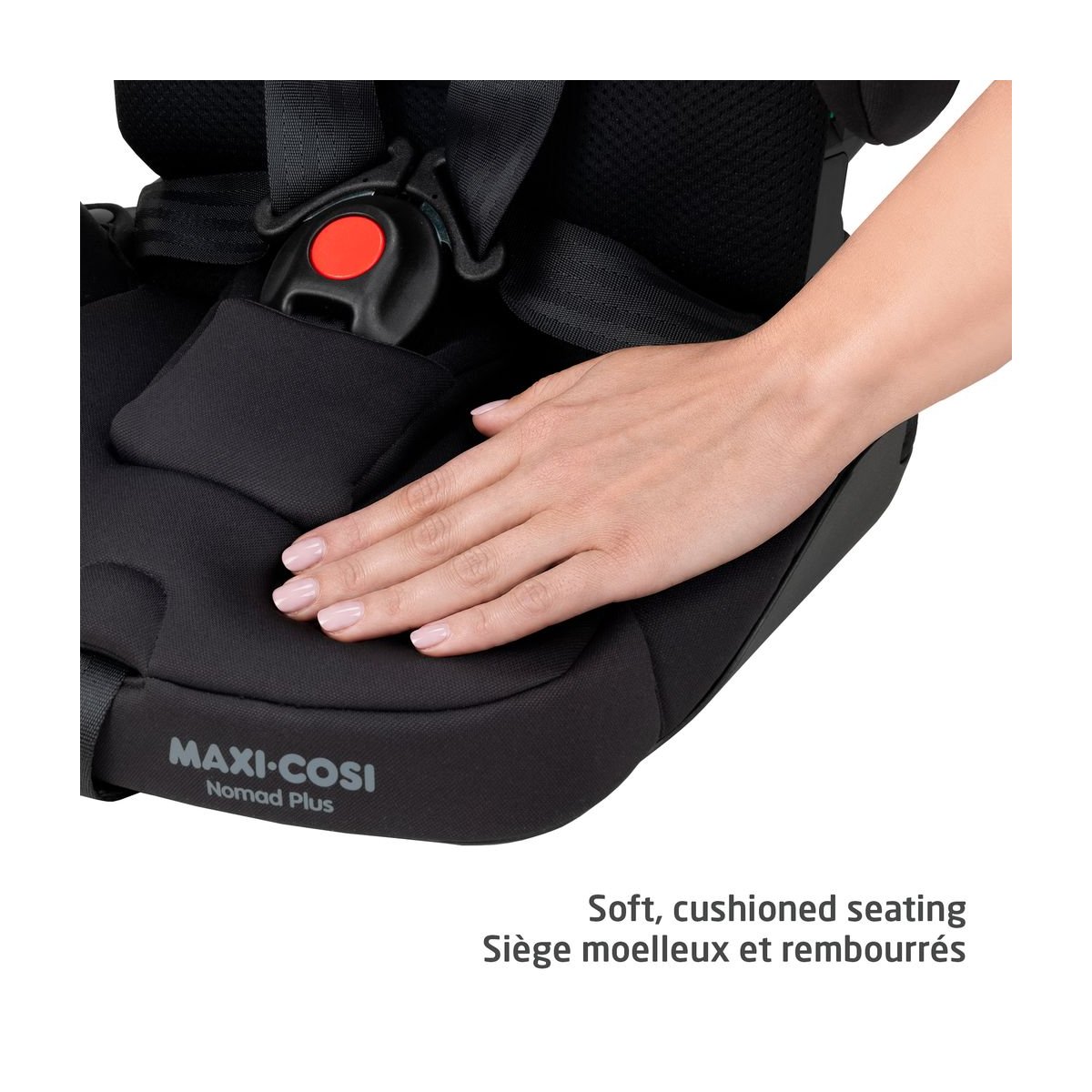 Nomad Plus Travel Car Seat - Authentic Black