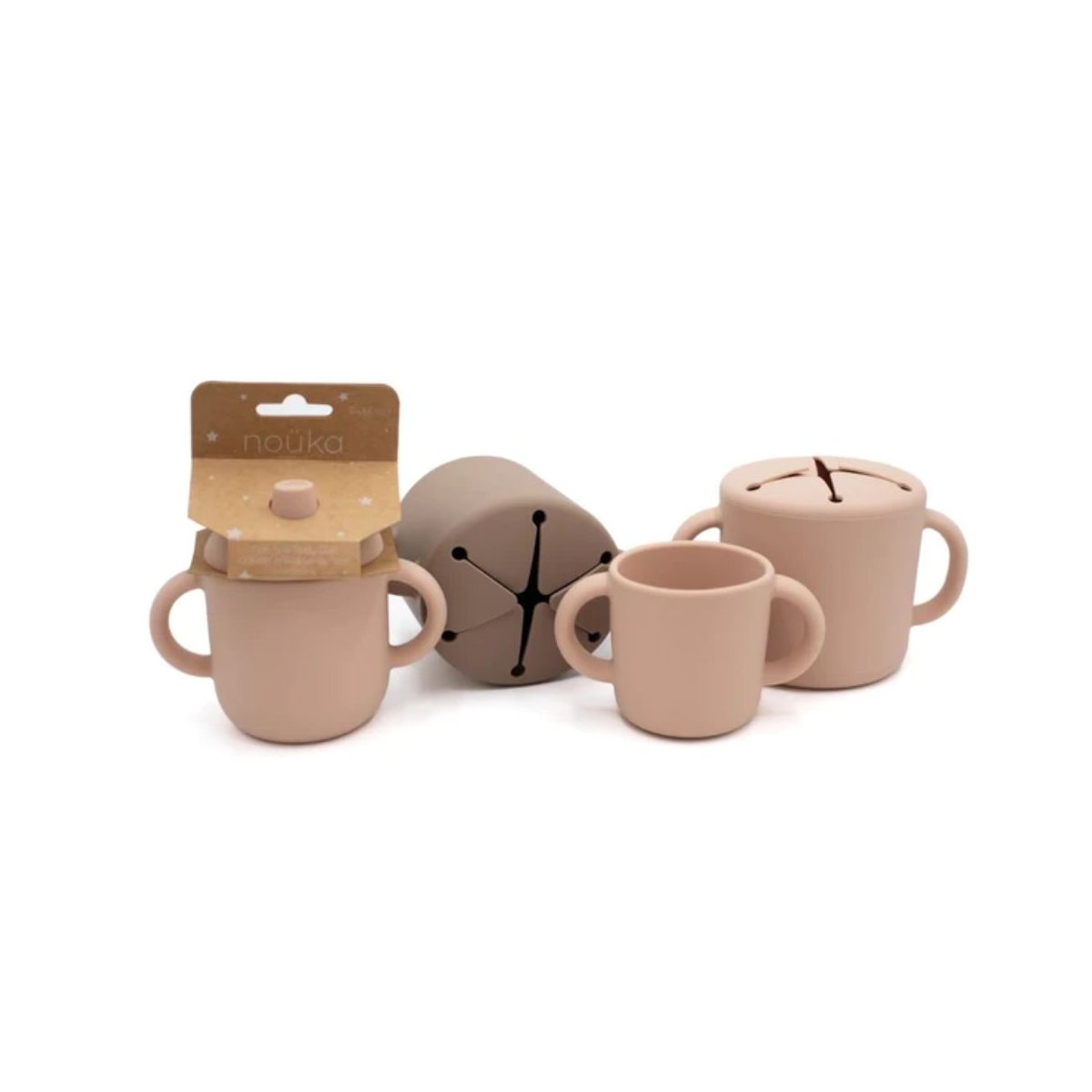 Silicone Sippy Cup with Handles - Bloom