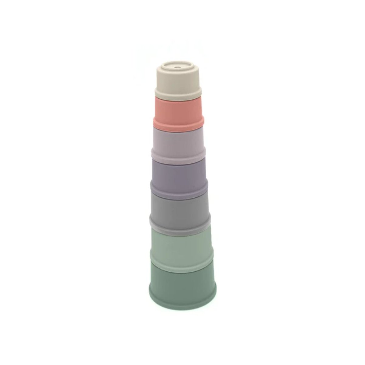 Silicone Stacking Cups - Sky Set