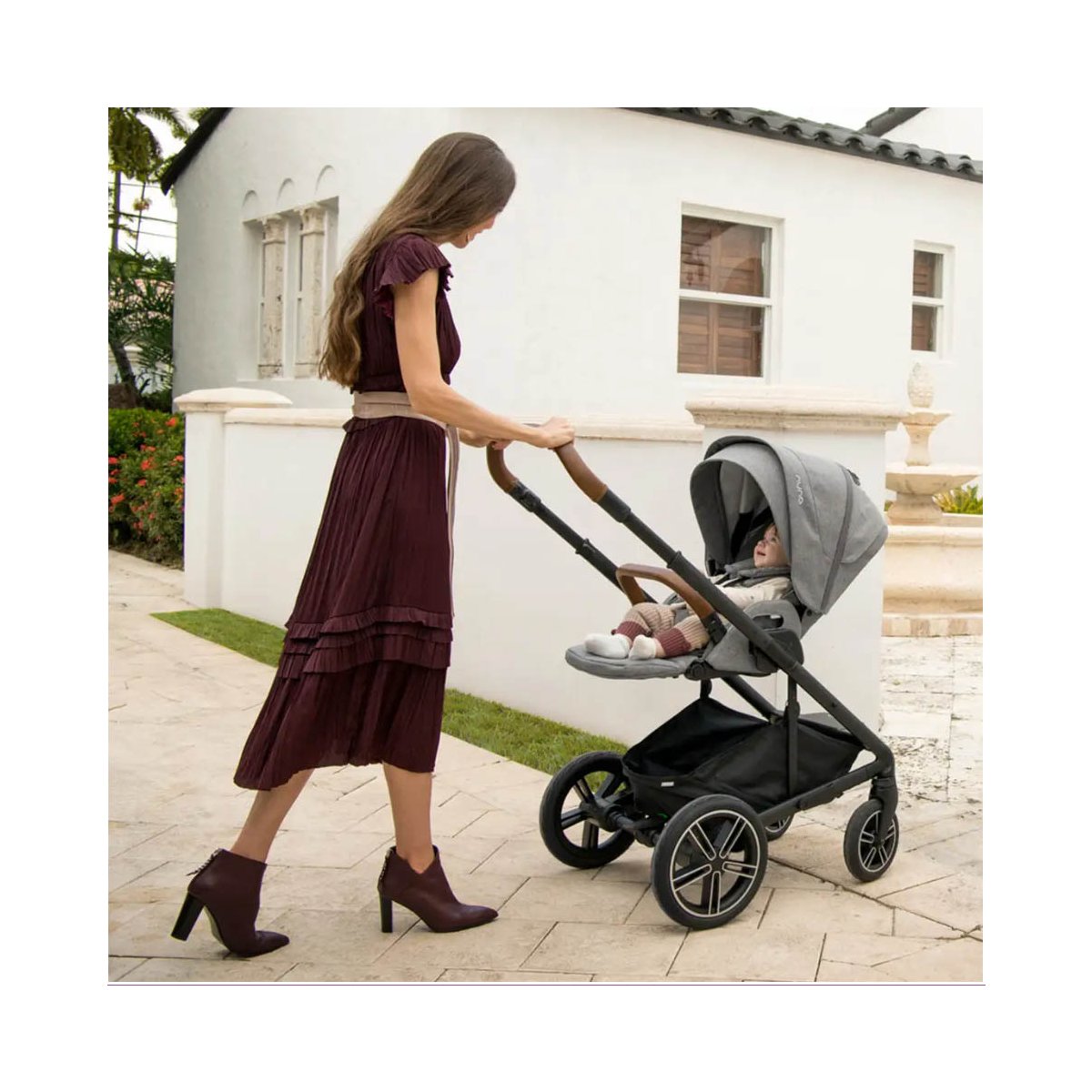 MIXX Next Stroller with Ring Adapter - Caviar