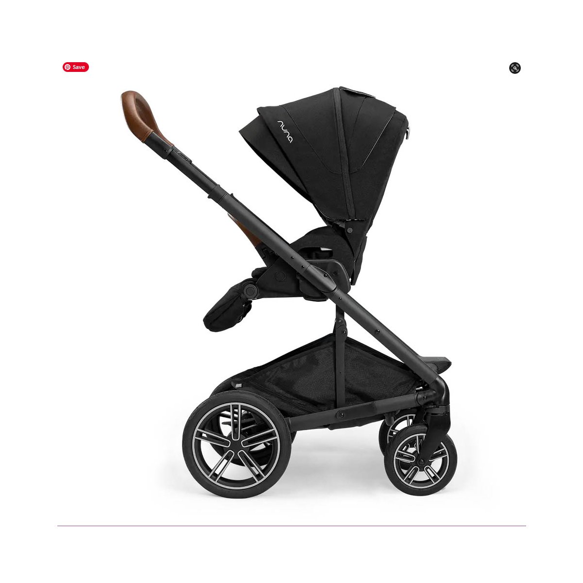 MIXX Next Stroller with Ring Adapter - Caviar